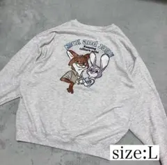 ☆ズートピア 刺繍スウェット☆