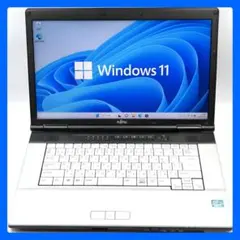 快適サクサク！ 爆速Core i7 Windows11 ノートパソコン 富士通のサムネイル