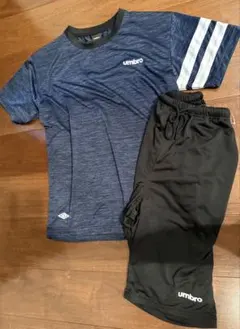 umbro 上下セット ネイビー ブラック　M