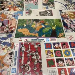一番くじ　ドラゴンボール　40周年　H賞 クリアポスター 13種中１２種類