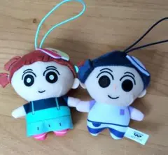 映画クレヨンしんちゃん 超華麗!灼熱のカスカベダンサーズみにぬいぐるみ2種