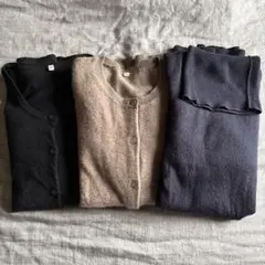 無印良品　ベーシックニット　Mサイズ3点まとめて