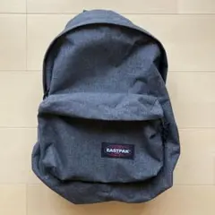 ほぼ新品 EASTPAK バックパック リュックサック チャコール グレー