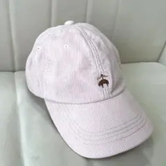 【BrooksBrothers 】コーデュロイ ピンク　ベースボールキャップ