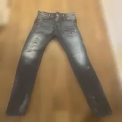 DSQUARED2 ダメージ加工スキニーデニム48