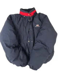 “希少”POLO SPORTボンバージャケット紺ダウン90年代ラルフローレン