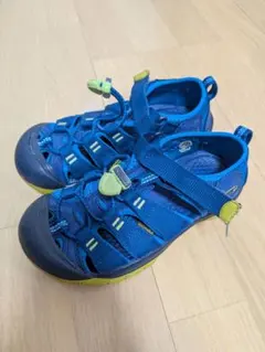 KEEN サンダル ブルー×ライムグリーンのサムネイル