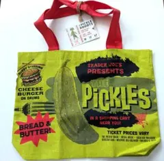 TRADER JOE'S　エコバッグ　ピクルス