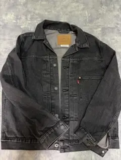 LEVI'S PREMIUM ブラックデニムジャケット Mサイズ