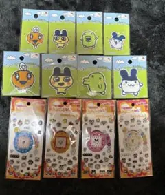 た*ん様 たまごっち　キラキラシール3 ワッペン パイルワッペン コンプリート