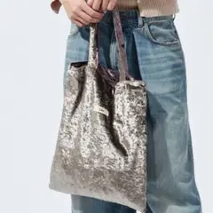 【Uhr/ウーア】Friendship Bicolor Velour Tote