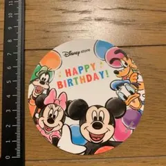 Disney Store バースデー　ステッカーシール　誕生日　ディズニー　限定