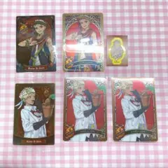 ツイステ カリム 寮服 実験着カード シール 6枚セット