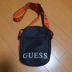 GUESS ショルダーバッグ ボディバッグ 黒 ゲス