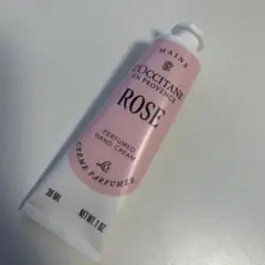 ・【新品】ロクシタン　パフュームドハンドクリーム　ローズ　30mlのサムネイル
