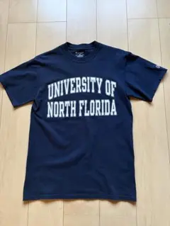 Champion チャンピオン　カレッジプリントTシャツ　メンズM ネイビー