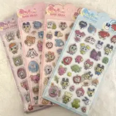 きゅんポップシール たまご ぷっくりシール　4枚セット