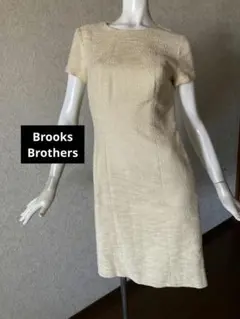 ✰Brooks Brothers 半袖ひざ丈ワンピース サマーツイードのサムネイル