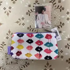 クリニーク　CLINIQUE 本田響矢　フォトカード　サイン入り　ポーチ付き
