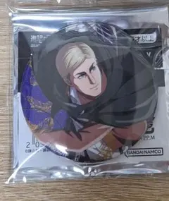 進撃の巨人 グリッター缶バッジ エルヴィン アタックオンメモリー