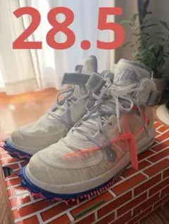 「中古」Nike Air Force 1 Mid off White 28.5