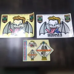 聖飢魔II　ステッカー　３枚　SEIKIMA-II　閣下　シール