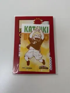 ヒロアカ　アートステッカー rivals 購入者特典　爆豪勝己（幼少期）