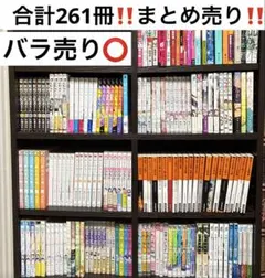 漫画、小説まとめ売り （261冊‼️）バラ売り可⭕️