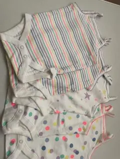 カラフル ベビー肌着 5点セット next next baby