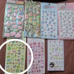 PUKUPUKU SEAL　黄色の猫シール一つの値段です