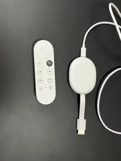 구글 TV+ 리모컨이 탑재된 크롬캐스트