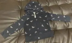 H&M ユニコーン柄 キラキラ　パーカー