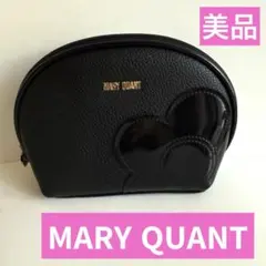 ★美品★MARY QUANT★ブラックポーチ★