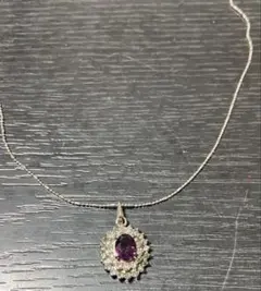 ルビーネックレス（イミテーション）