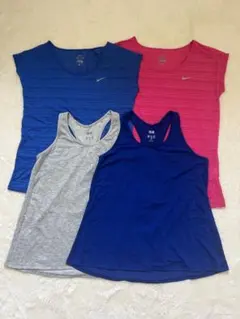 NIKE DRI-FIT 他トップス 4点セット☆ランニング、ウォーキングに♫