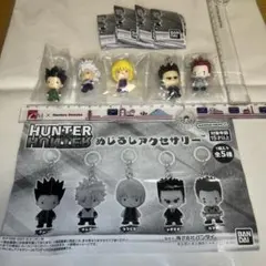 ガチャのHUNTER×HUNTER めじるしアクセサリー 全5体コンプセット