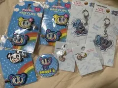 エンジェルブルー　キャンドゥ　8個 ナカムラくん クリップ ANGEL BLUE