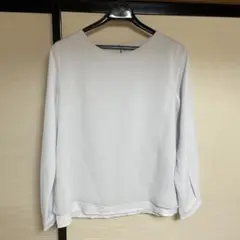 COMME CA ISM長袖ブラウス ペールグレーのサムネイル