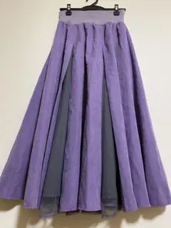 専用　ウエストリブロングスカート