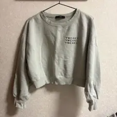 Wcloset ロゴ入りスウェット トレーナー
