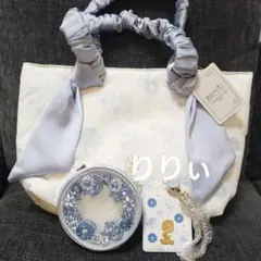 ハンドメイド ミナペルホネン くしゅっとトートバッグ S ⑅︎◡̈︎
