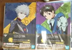 エヴァ　クリアファイル　ステッカー