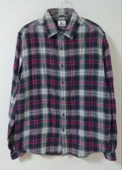 LACOSTE ラコステ チェックシャツ 長袖 ガーゼ