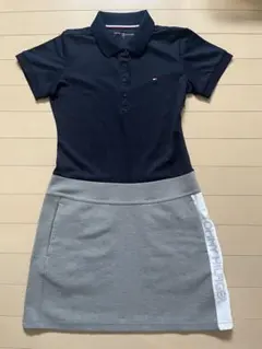 TOMMY HILFIGER GOLF ワンピース ネイビー グレー Sのサムネイル