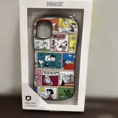 新品未使用iFace iPhone11 ケースPEANUTS スヌーピー