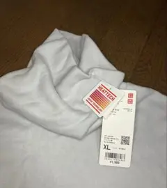 ヒートテックフリースタートルT 薄灰