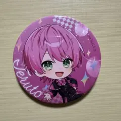 Knight X 缶バッジ　STPR family てるとくん