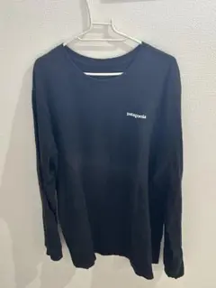 patagonia ブラック 長袖カットソー L