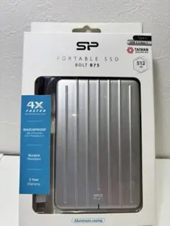 SP ポータブルSSD BOLT B75 512GB