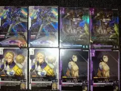 ガンダムカードゲーム バルバトス(第4形態) LR など8枚セット